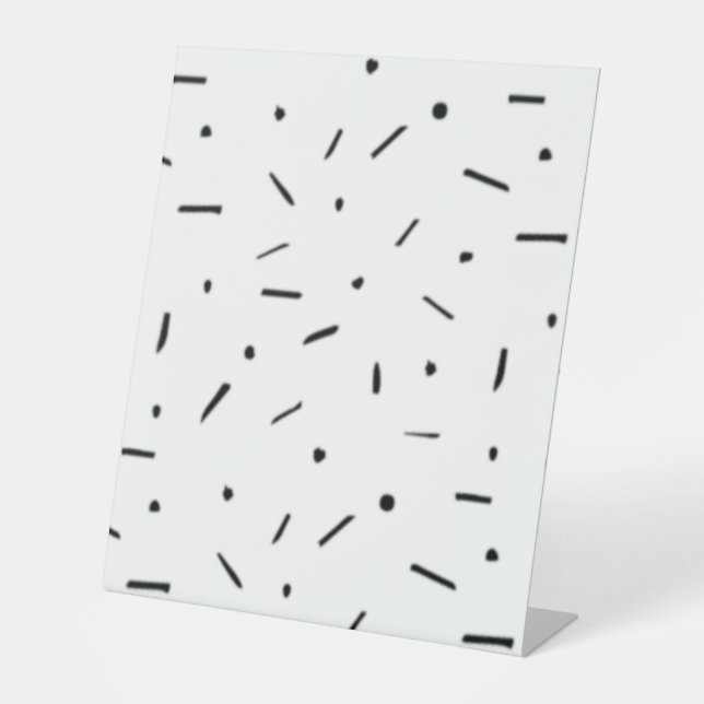 Expositor En L Punto, gris oscuro, Rótulo peatonal de carbón vege (Anverso)