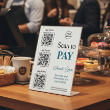 QR Code Payment - Scan to Pay Business Logo