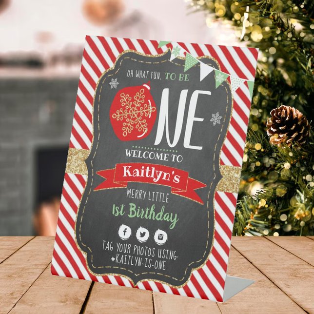 Expositor En L ¡Qué Diversión De Ser Uno! Navidades 1º cumpleaños (Subido por el creador)