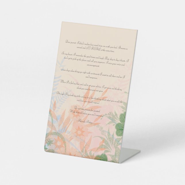 Expositor En L Querido padre (Anverso)