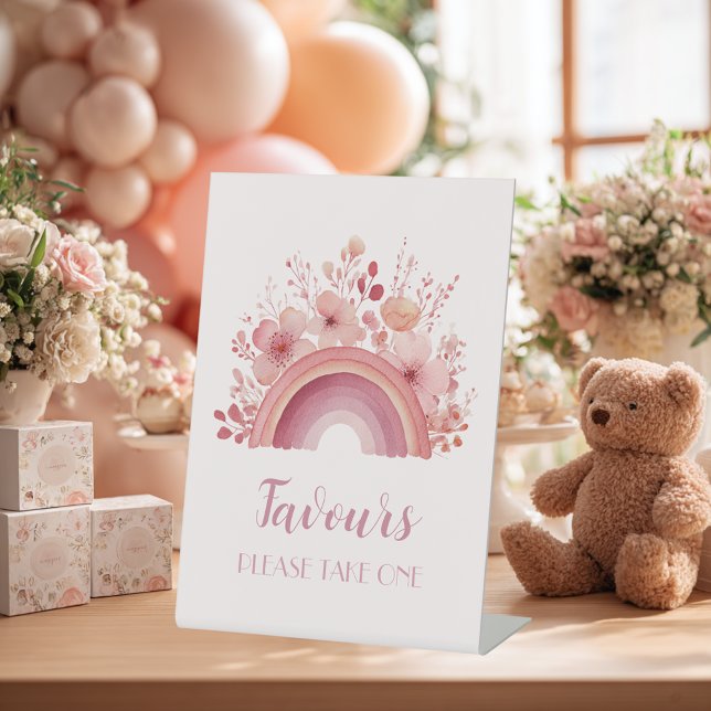 Expositor En L Rainbow Onederful 1st Birthday Favours  (Subido por el creador)