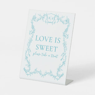 Expositor En L Rambling Rose Turquesa Boda El Amor Es Dulce