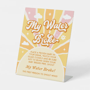 Expositor En L Ray of Sunshine Baby Shower My Water Broke Game