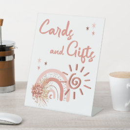 Expositor En L Ray of Sunshine Chica Baby Shower Cards and Gifts