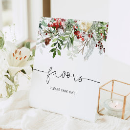 Expositor En L Recuerdos de boda de evergreen