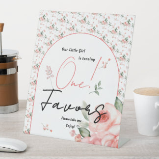 Expositor En L Recuerdos de cumpleaños elegantemente pintados con