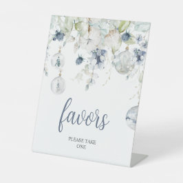 Expositor En L Recuerdos de ducha de flores de invierno