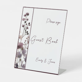 Expositor En L Red Blush Floral Wedding Elegant 