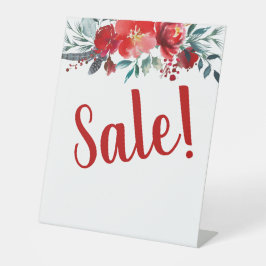 Expositor En L Red Floral Sale Business