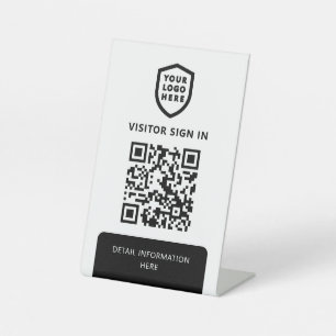 Expositor En L Red Wi-Fi   Exploración De Código QR Blanco En El 