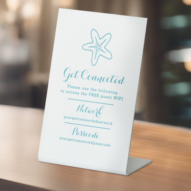 Expositor En L red wifi contraseña de invitado información de inv (Subido por el creador)