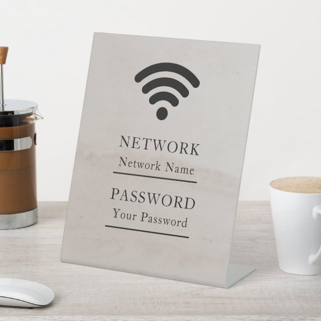 Expositor En L Red Wifi Empresarial Morden (In Situ)