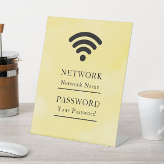 Expositor En L Red Wifi Empresarial Morden