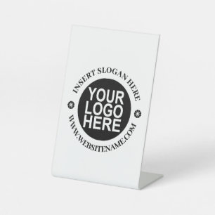 Expositor En L Reemplazo de logotipo fácil y moderno profesional