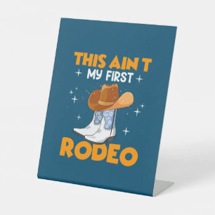 Expositor En L Regalo ecuestre Este Aint Mi Primer Rodeo