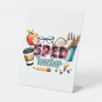 Expositor En L Regalo para maestro | Maestro de educación especia
