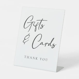 Expositor En L Regalos de boda simples y elegantes