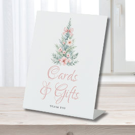 Expositor En L Regalos de tarjetas Baby Shower para Chicas Navida