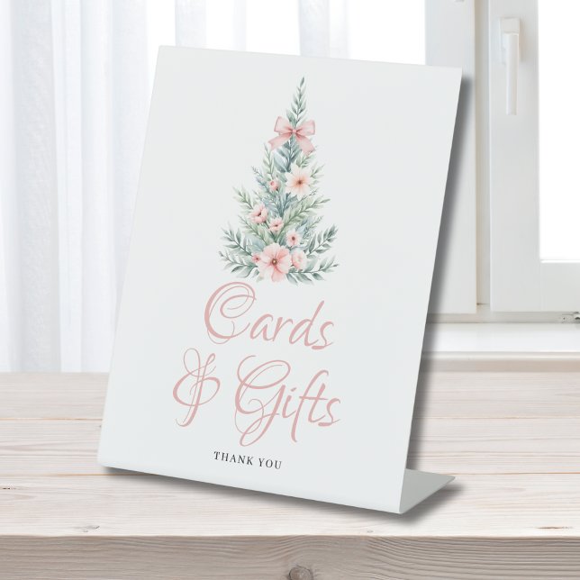 Expositor En L Regalos de tarjetas Baby Shower para Chicas Navida (Subido por el creador)