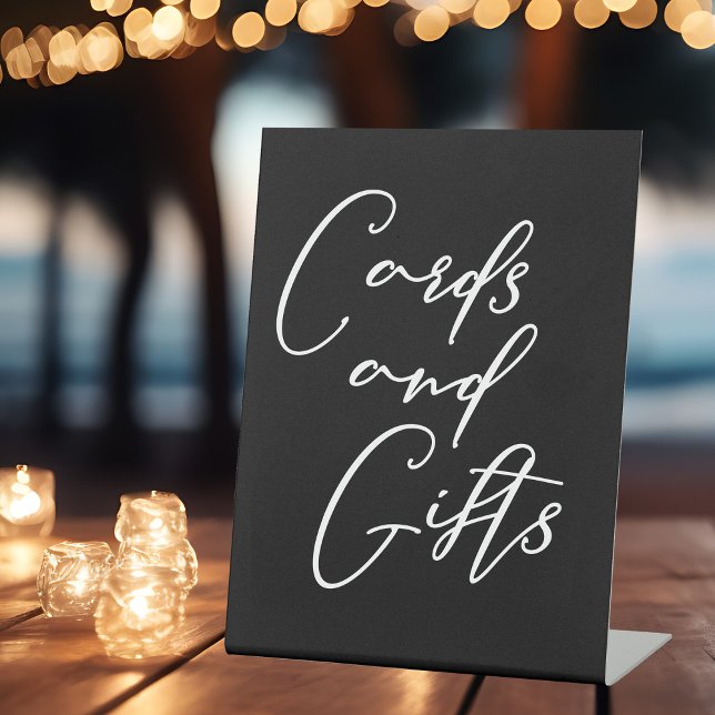 Expositor En L Regalos de Tarjetas de Bodas Blancas Sencillas y E (Subido por el creador)