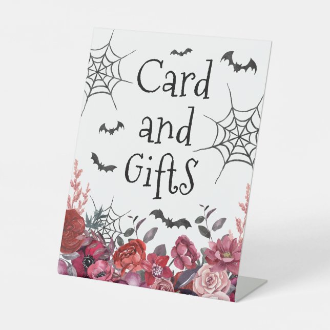 Expositor En L Regalos de tarjetas de halloween de Black Bats (Anverso)