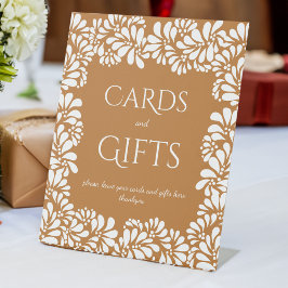 Expositor En L Regalos mexicanos de talavera terracota para ducha