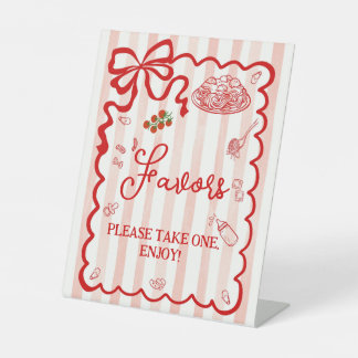 Expositor En L Regalos para la fiesta de Ciao Baby Baby Shower