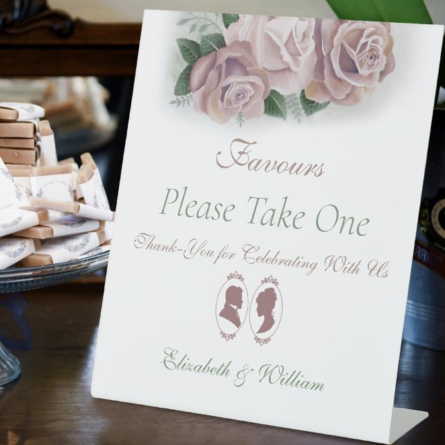 Expositor En L Regency Bridgerton Pink Roses Cameo (Subido por el creador)