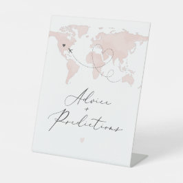 Expositor En L Registro de entrada temática de viajes de color ro