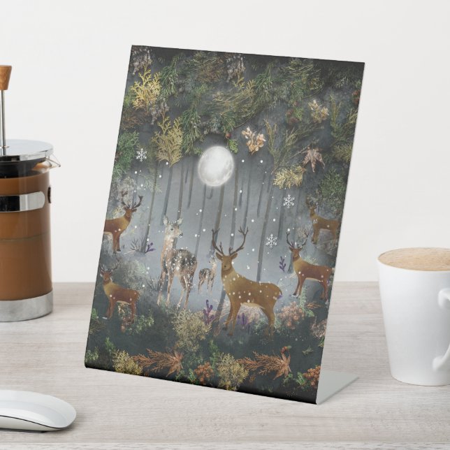 Expositor En L Renos Adorables De Noche (In Situ)