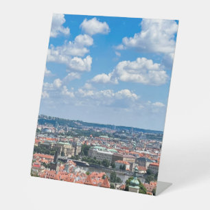 Expositor En L República Checa. Praga. Vista impresionante Funda-