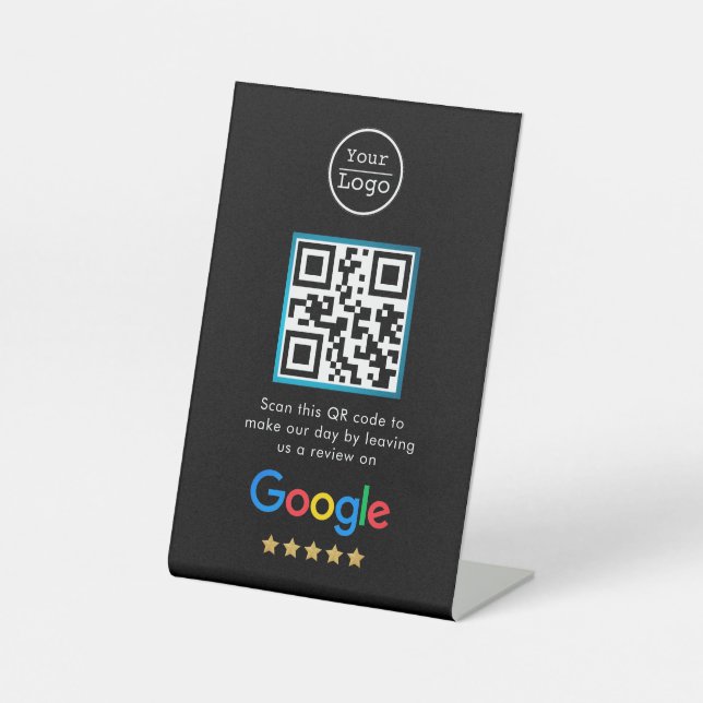 Expositor En L Reseñas de Google | Código QR de enlace de reseña  (Anverso)