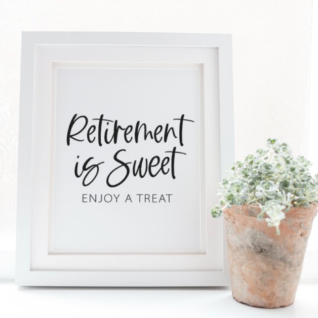 Expositor En L Retirement is Sweet, Enjoy a Treat - Retirement Pa (Subido por el creador)