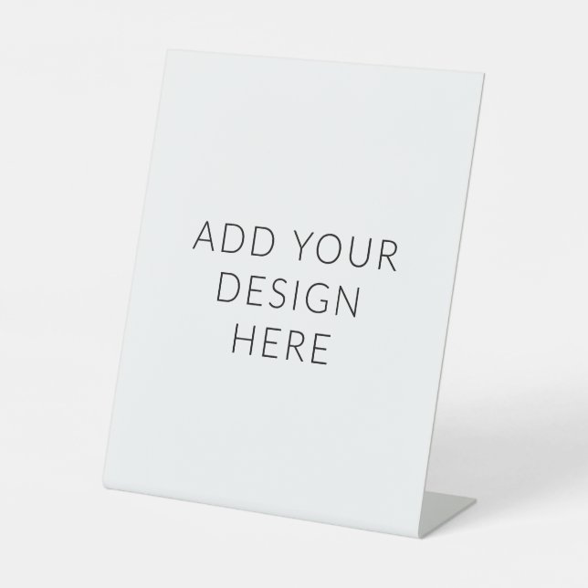 Expositor En L Retrato de 8" x 10" (Anverso)