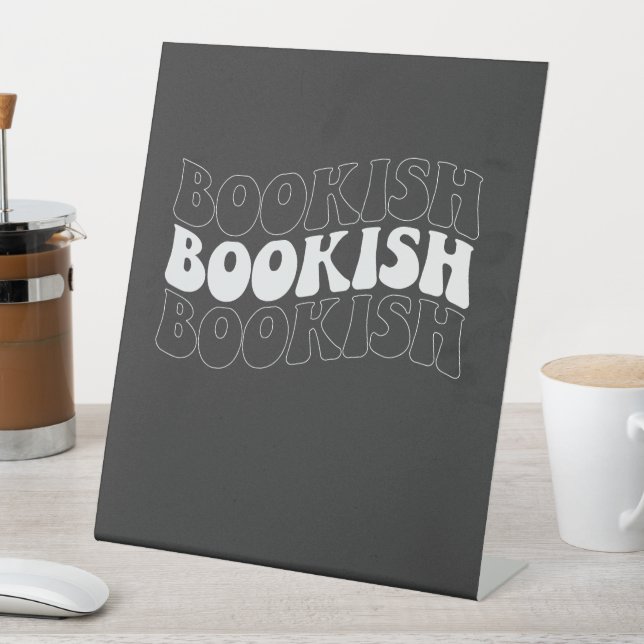 Expositor En L Retro ondulado de BOOKISH (In Situ)