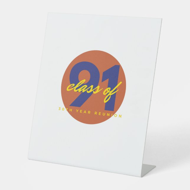 Expositor En L Reunión de clases de 1991 (Anverso)