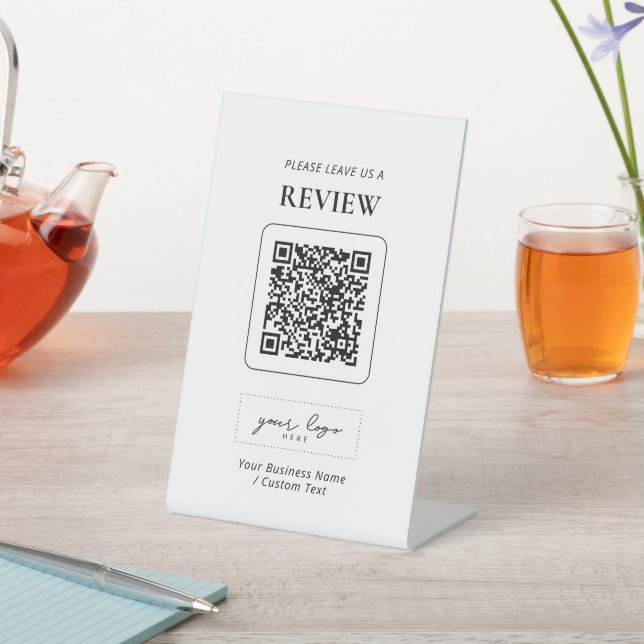Expositor En L Revisión comercial del código QR moderno (In Situ)