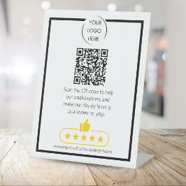Expositor En L Revisión de código QR para pequeñas empresas YELP