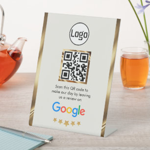 Expositor En L Revisión de Google del código QR para empresas per