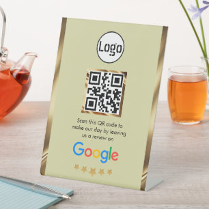 Expositor En L Revisión de Google del código QR para empresas per