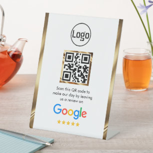 Expositor En L Revisión de Google del código QR para empresas per