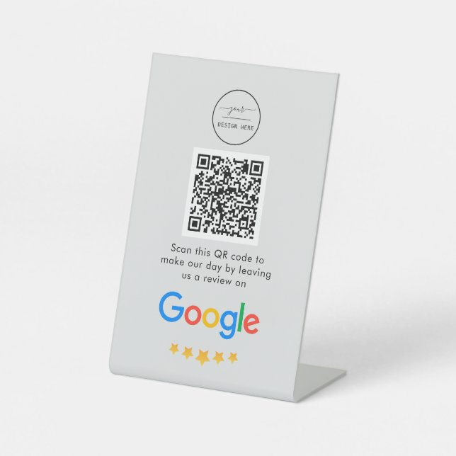 Expositor En L Revistas de Google | Código QR de vínculo de revis (Anverso)