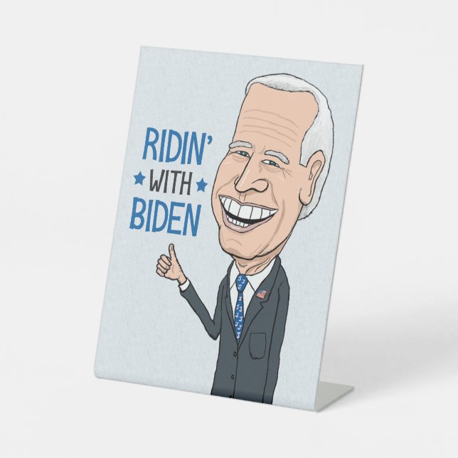 Expositor En L Ridin’ Con Un Partidario De Biden Joe Biden (Anverso)