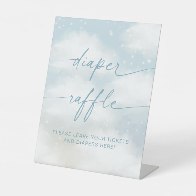 Expositor En L Rifra de pañales On Cloud 9 Vibrante Azul (Anverso)