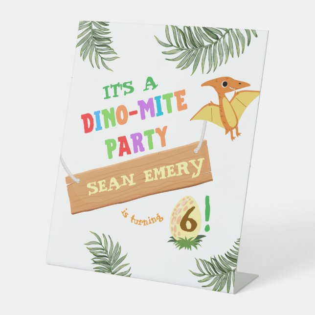 Expositor En L Roar en color: Dinosaurio asombroso (Anverso)