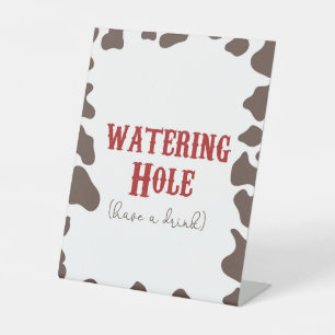 Expositor En L Rodeo de cowboy Fiesta de agujeros de agua occiden