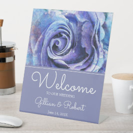 Expositor En L Rosa de acuarela encantadora