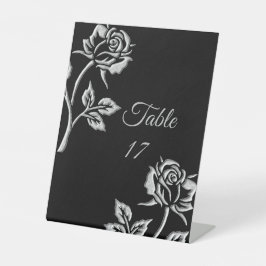 Expositor En L Rosa plateado simple