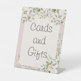 Expositor En L Rosa turbio boda de acuarela floral