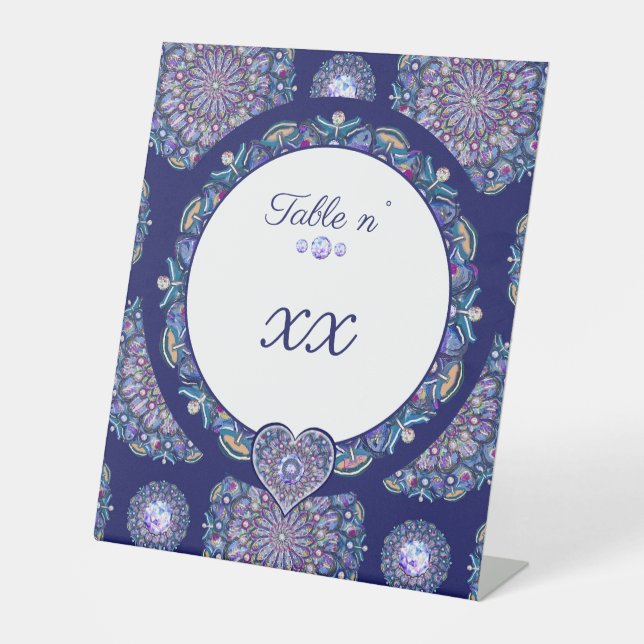 Expositor En L Rosario azul (Anverso)